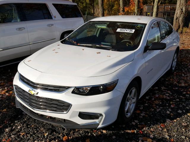 1G1ZB5ST8GF293247 - 2016 CHEVROLET MALIBU LS თეთრი ფოტო 2