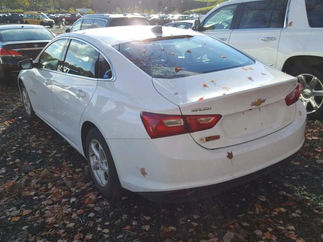 1G1ZB5ST8GF293247 - 2016 CHEVROLET MALIBU LS თეთრი ფოტო 3