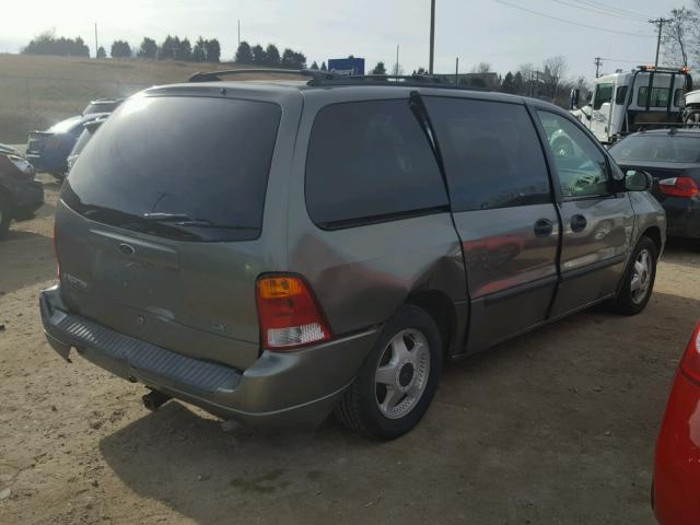 2FMZA51453BA56758 - 2003 FORD WINDSTAR L GREEN photo 4