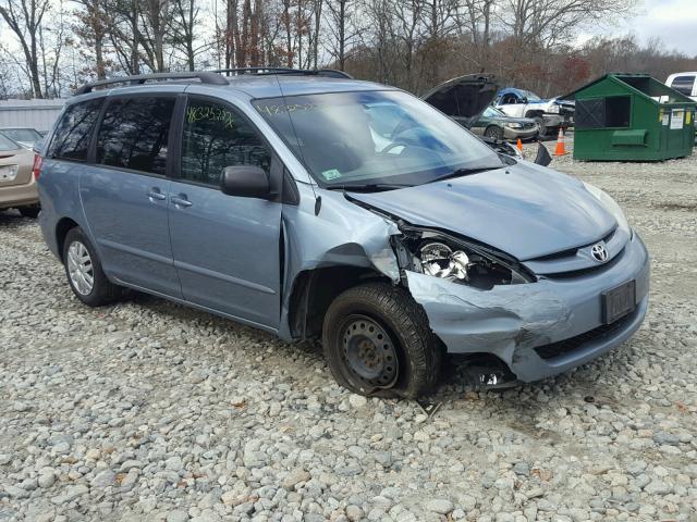 5TDZA23C86S444951 - 2006 TOYOTA SIENNA CE BLUE photo 1