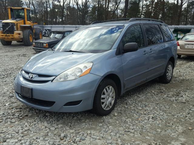 5TDZA23C86S444951 - 2006 TOYOTA SIENNA CE BLUE photo 2