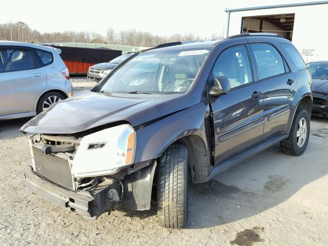 2CNDL23F976043219 - 2007 CHEVROLET EQUINOX LS BROWN photo 2