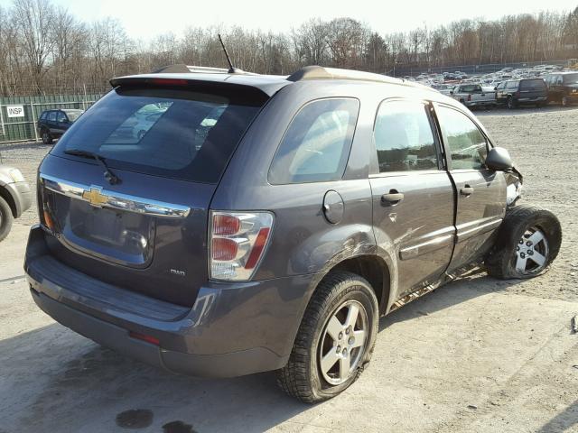 2CNDL23F976043219 - 2007 CHEVROLET EQUINOX LS BROWN photo 4