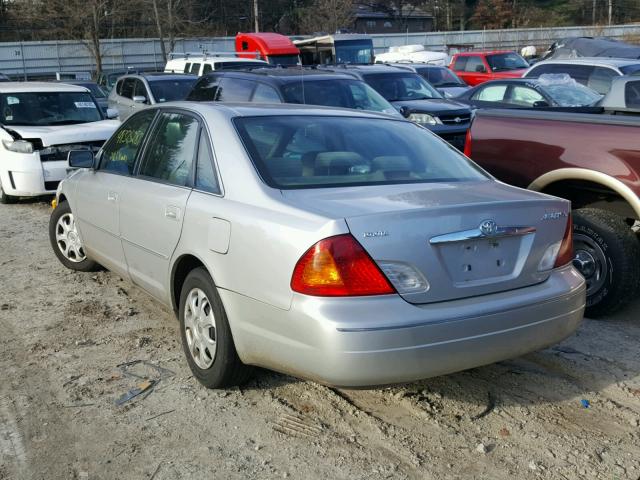 4T1BF28B61U144585 - 2001 TOYOTA AVALON XL SILVER photo 3