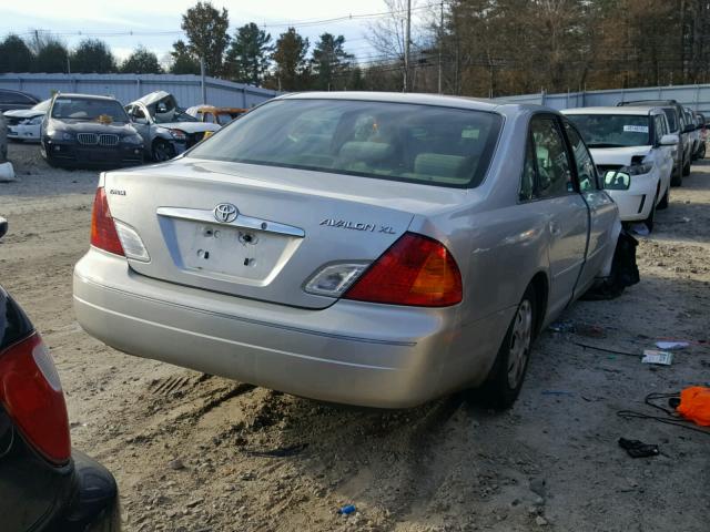 4T1BF28B61U144585 - 2001 TOYOTA AVALON XL SILVER photo 4