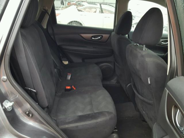 5N1AT2MLXEC837884 - 2014 NISSAN ROGUE S SILVER photo 6