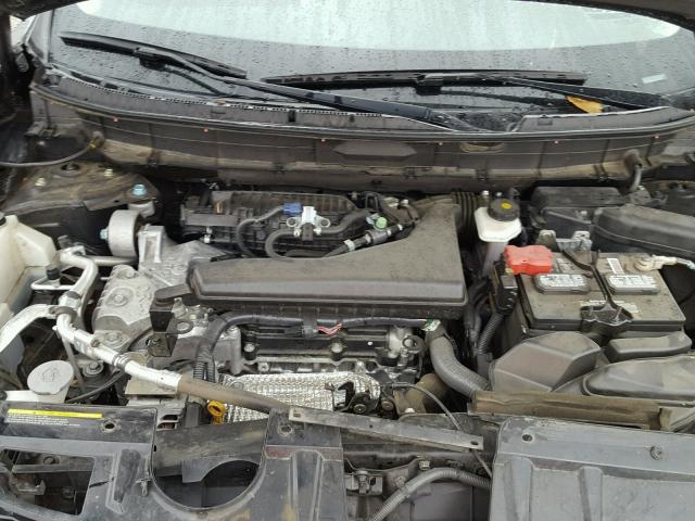 5N1AT2MLXEC837884 - 2014 NISSAN ROGUE S SILVER photo 7