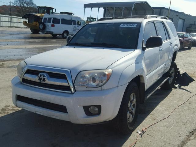 JTEBU14R660102130 - 2006 TOYOTA 4RUNNER SR WHITE photo 2