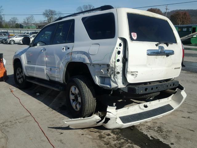 JTEBU14R660102130 - 2006 TOYOTA 4RUNNER SR WHITE photo 3