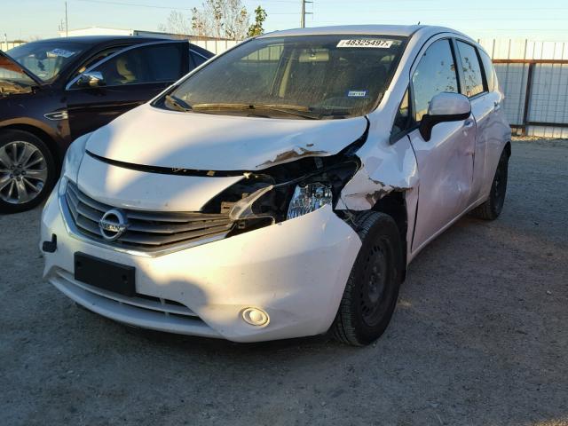 3N1CE2CP3EL384100 - 2014 NISSAN VERSA NOTE WHITE photo 2