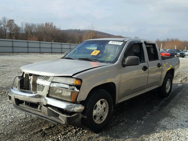 1GCCS136558164379 - 2005 CHEVROLET COLORADO GOLD photo 2