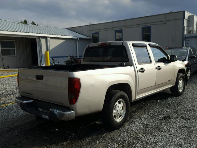 1GCCS136558164379 - 2005 CHEVROLET COLORADO GOLD photo 4