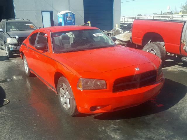 2B3KA43D19H530516 - 2009 DODGE CHARGER RED photo 1