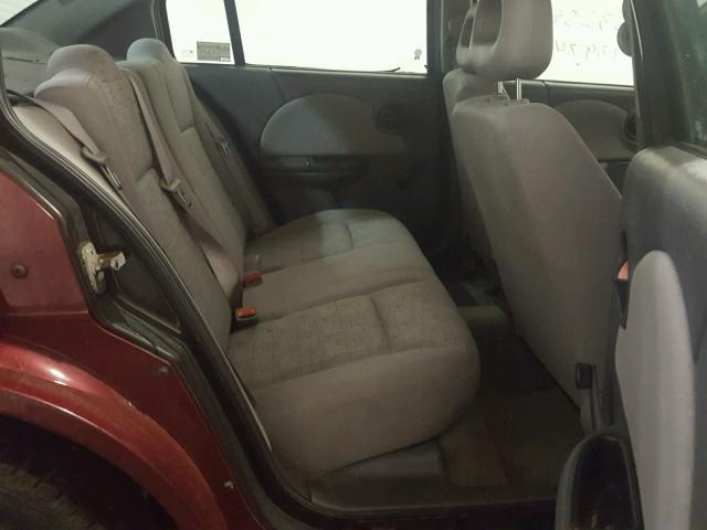 1G8AG52F05Z170399 - 2005 SATURN ION LEVEL MAROON photo 6