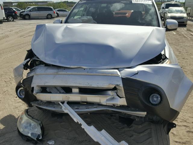 JF2SH6CC6AH780035 - 2010 SUBARU FORESTER 2 SILVER photo 9