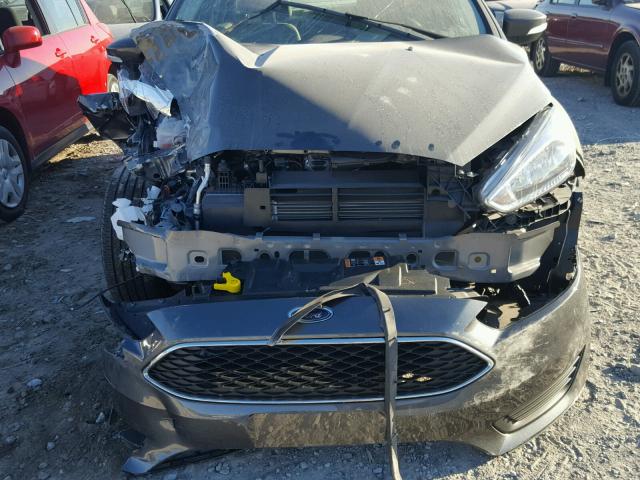 1FADP3FEXHL292273 - 2017 FORD FOCUS SE GRAY photo 7