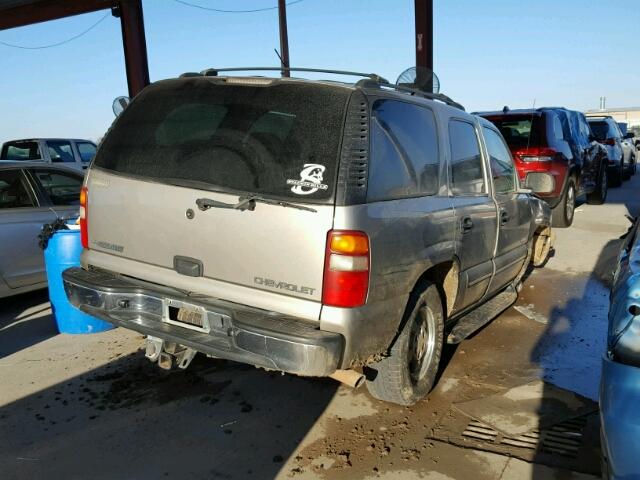 1GNEC13Z53R101359 - 2003 CHEVROLET TAHOE C150 BROWN photo 4