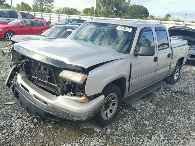 2GCEC13T161150723 - 2006 CHEVROLET SILVERADO TAN photo 2