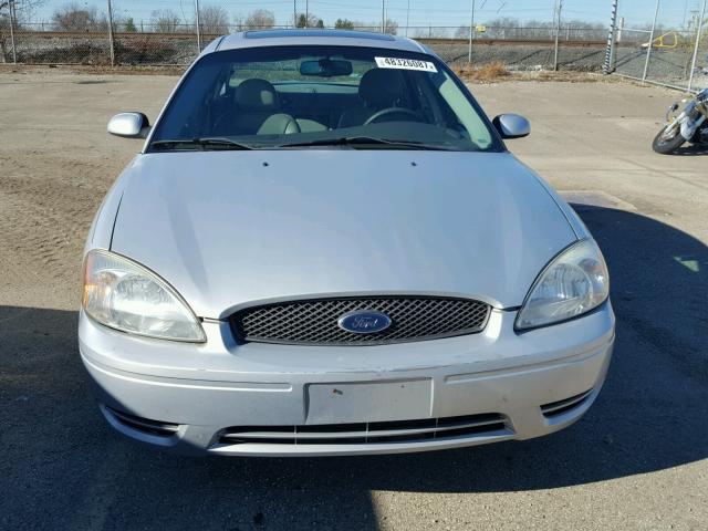 1FAHP56U26A176837 - 2006 FORD TAURUS SEL SILVER photo 9