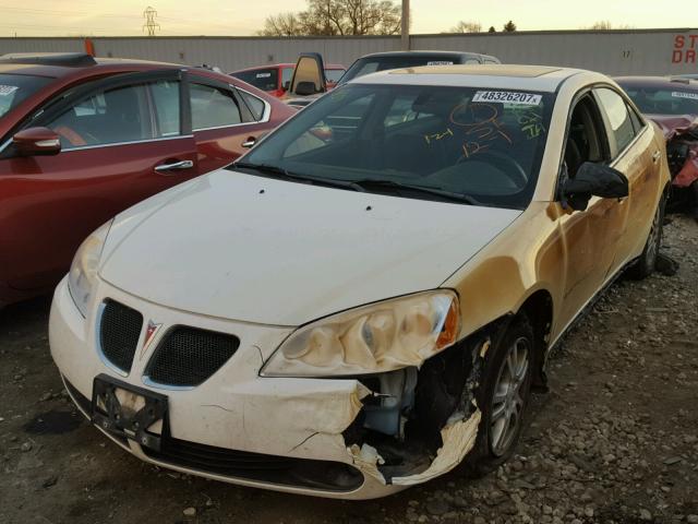 1G2ZG558464281319 - 2006 PONTIAC G6 SE1 WHITE photo 2