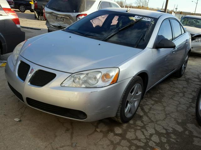 1G2ZG57B294159684 - 2009 PONTIAC G6 SILVER photo 2