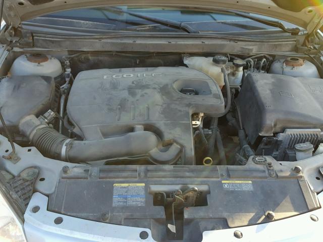 1G2ZG57B294159684 - 2009 PONTIAC G6 SILVER photo 7