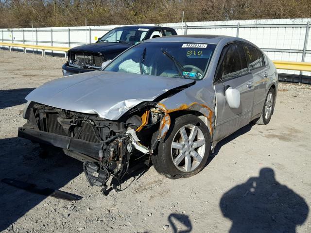 1N4BA41E25C836069 - 2005 NISSAN MAXIMA SE SILVER photo 2