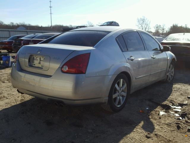 1N4BA41E25C836069 - 2005 NISSAN MAXIMA SE SILVER photo 4