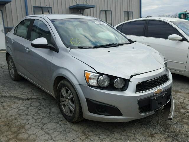 1G1JA5SH2C4114783 - 2012 CHEVROLET SONIC LS SILVER photo 1