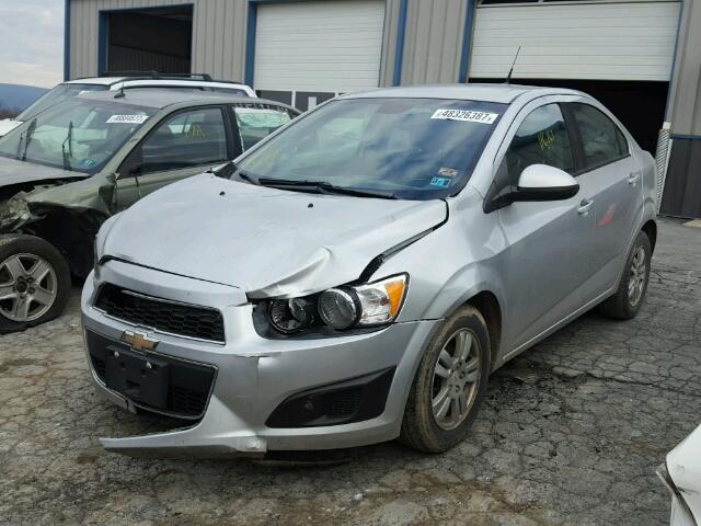 1G1JA5SH2C4114783 - 2012 CHEVROLET SONIC LS SILVER photo 2