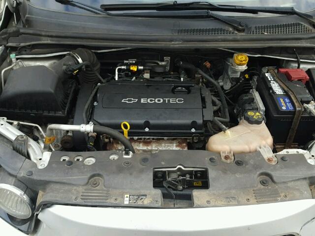 1G1JA5SH2C4114783 - 2012 CHEVROLET SONIC LS Արծաթագույն լուսանկար 7