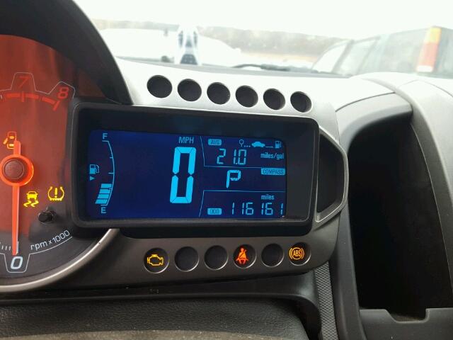 1G1JA5SH2C4114783 - 2012 CHEVROLET SONIC LS Արծաթագույն լուսանկար 8