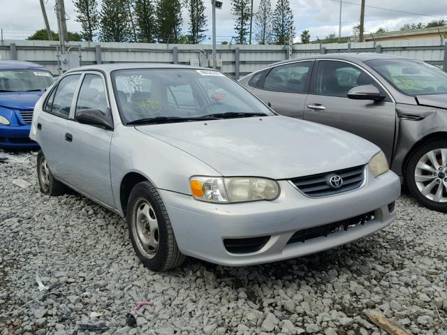 1NXBR12E21Z438358 - 2001 TOYOTA COROLLA CE TAN photo 1