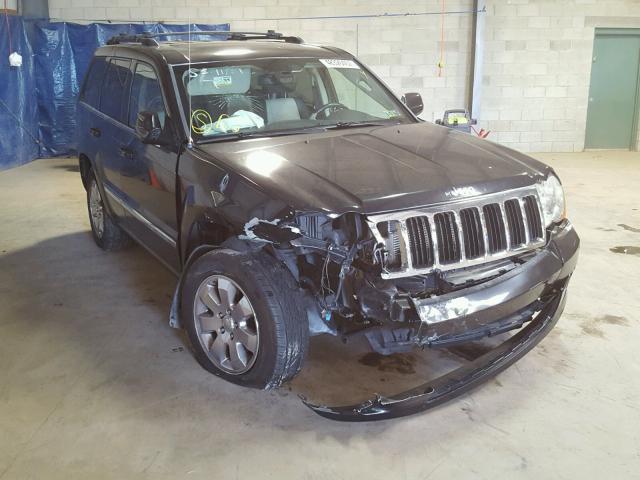 1J8HR58N88C209723 - 2008 JEEP GRAND CHER BLACK photo 1