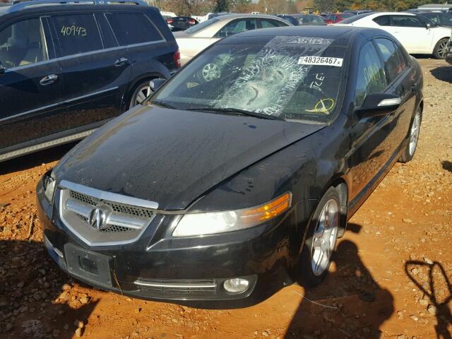 19UUA66298A051708 - 2008 ACURA TL BLACK photo 2