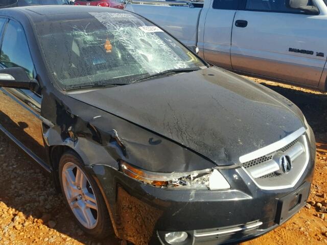 19UUA66298A051708 - 2008 ACURA TL BLACK photo 9