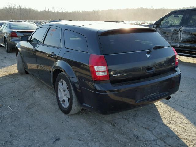 2D4FV48V05H112497 - 2005 DODGE MAGNUM SXT BLACK photo 3