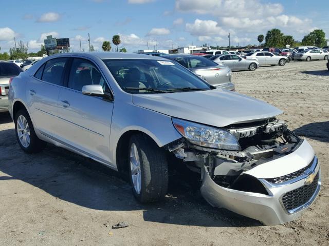 1G11D5SLXFU122176 - 2015 CHEVROLET MALIBU 2LT SILVER photo 1