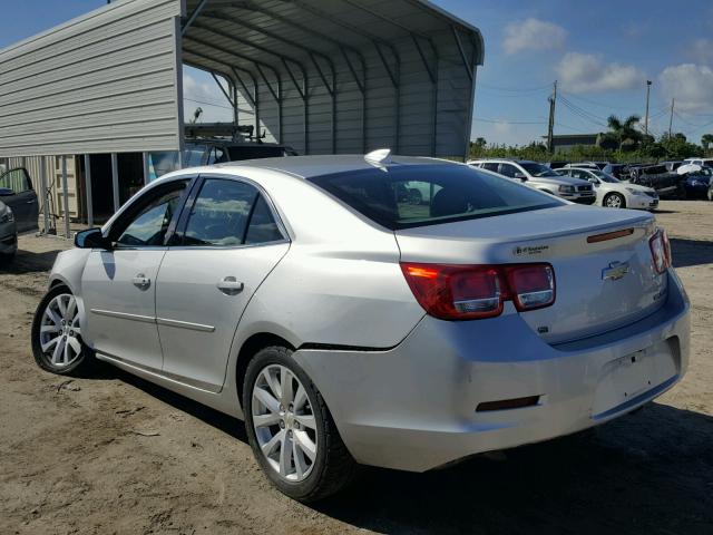 1G11D5SLXFU122176 - 2015 CHEVROLET MALIBU 2LT SILVER photo 3