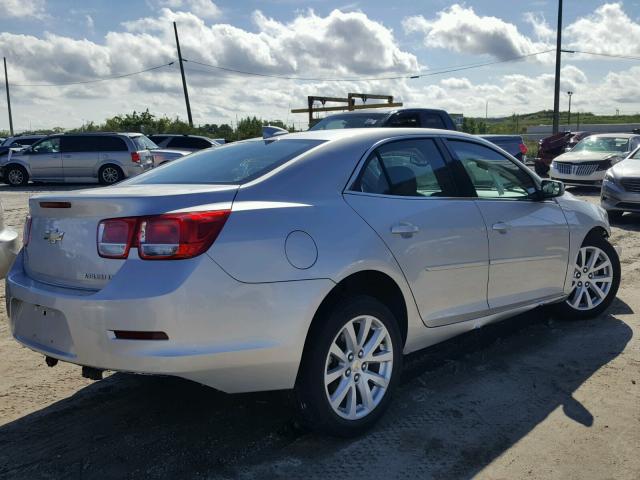 1G11D5SLXFU122176 - 2015 CHEVROLET MALIBU 2LT SILVER photo 4