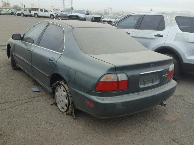 1HGCD5631VA236434 - 1997 HONDA ACCORD LX GREEN photo 3