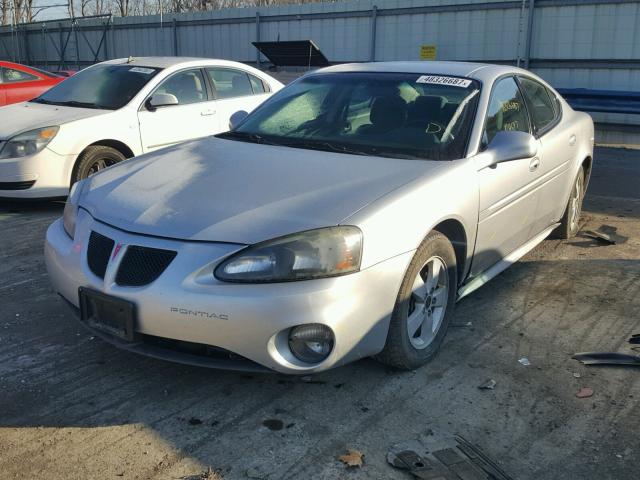 2G2WS522151159013 - 2005 PONTIAC GRAND PRIX SILVER photo 2