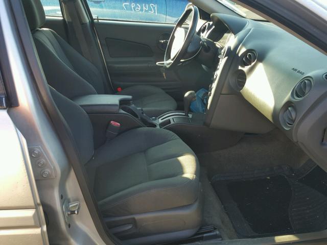2G2WS522151159013 - 2005 PONTIAC GRAND PRIX SILVER photo 5