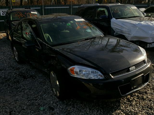 2G1WD58C779223574 - 2007 CHEVROLET IMPALA SUP BLACK photo 1