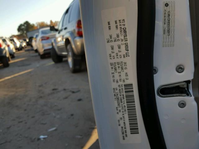 1C4NJCBB5DD250271 - 2013 JEEP COMPASS SP თეთრი ფოტო 10