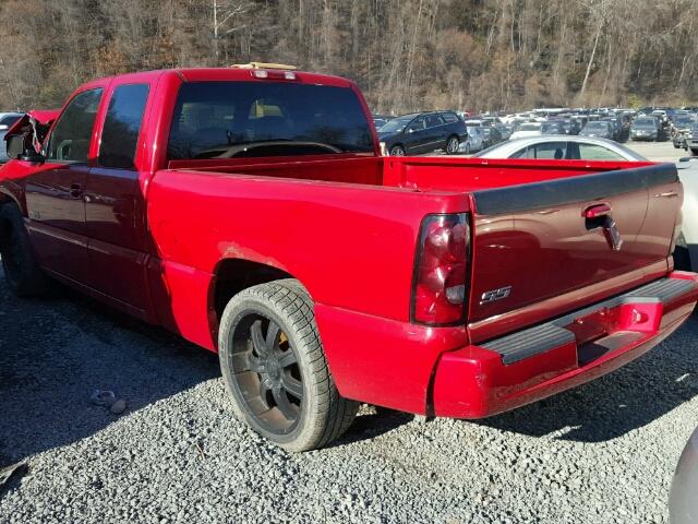 2GCEK19N831382274 - 2003 CHEVROLET SILVERADO RED photo 3