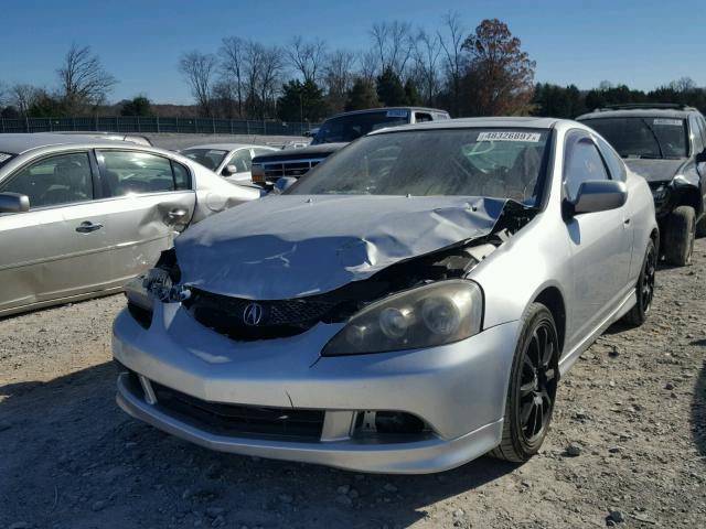 JH4DC53036S001088 - 2006 ACURA RSX TYPE-S SILVER photo 2