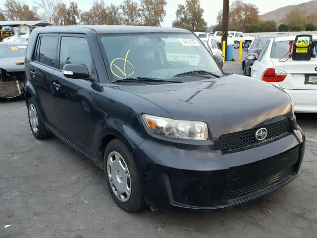 JTLKE50E381049335 - 2008 SCION XB BLACK photo 1