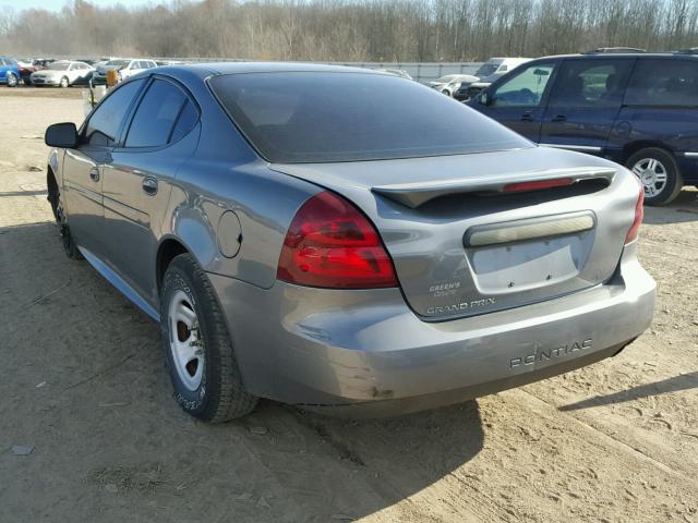 2G2WP552X81139649 - 2008 PONTIAC GRAND PRIX CHARCOAL photo 3