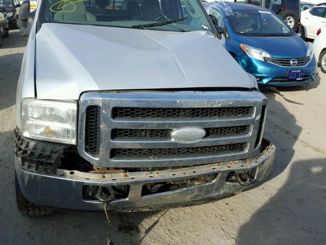 1FTSW21P97EA04303 - 2007 FORD F250 SUPER SILVER photo 7